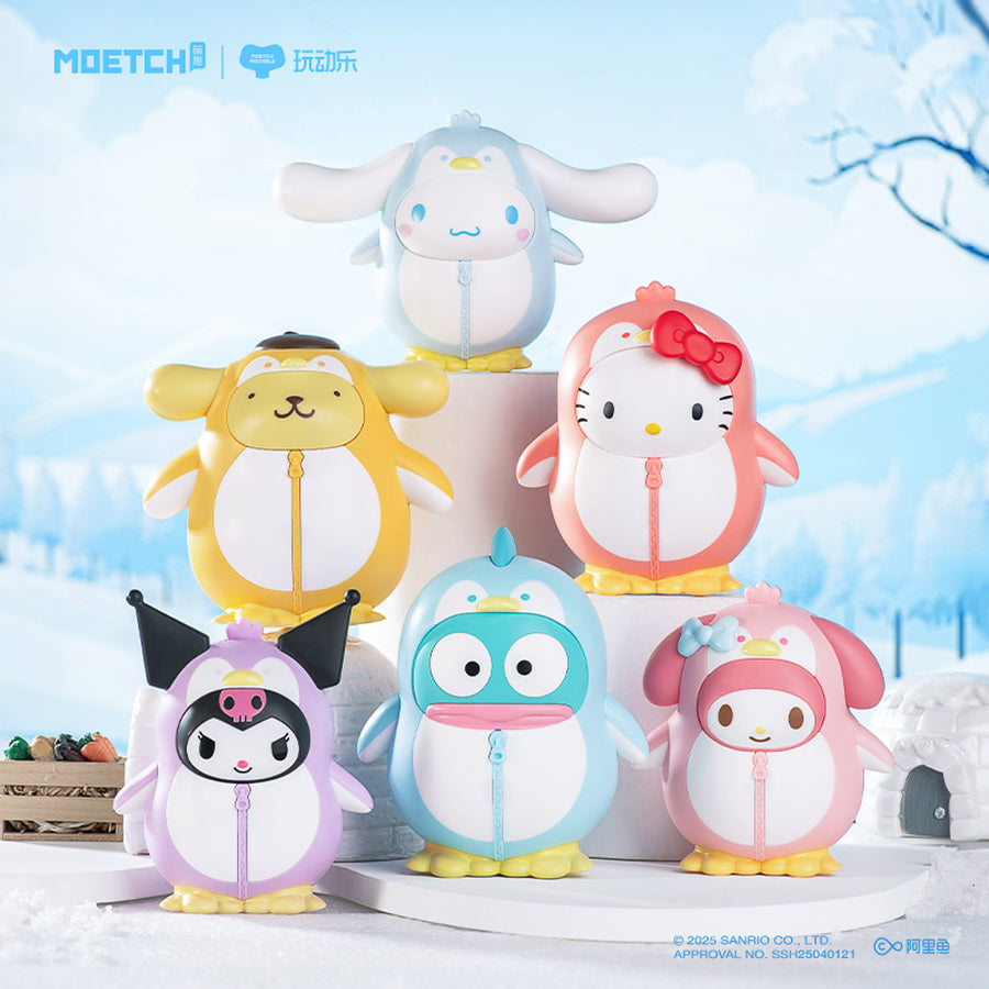 Moetch BB Sanrio characters Penguin Parade Series Movable Toy 25WDL-001