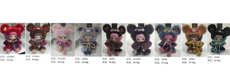 MayMei-Tiny Bear Cookie Series Plush Doll Blind Box
