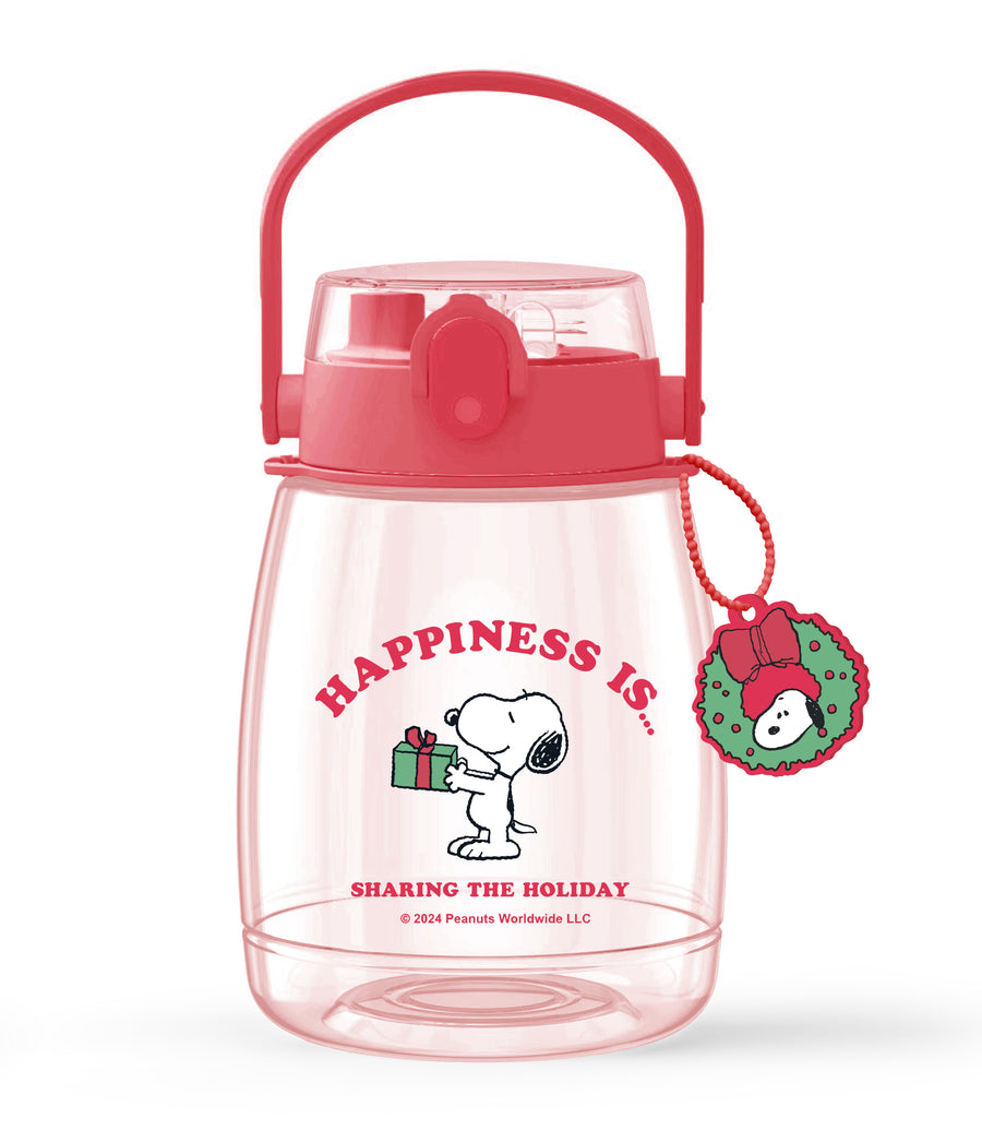 Snoopy Christmas Party Collection Bottle with Handle (1300mL)(Red)