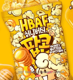 USA: HBAF Honey Butter Popcorn 80g