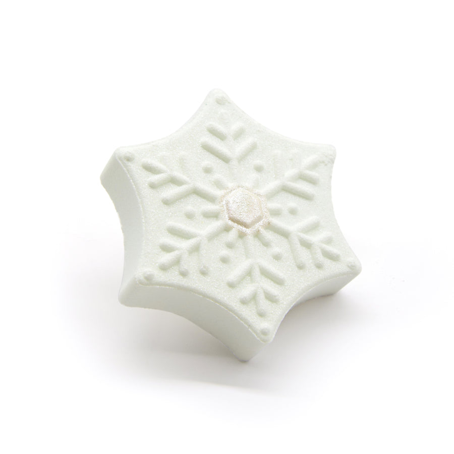 Snowflake Bath Bomb (White)