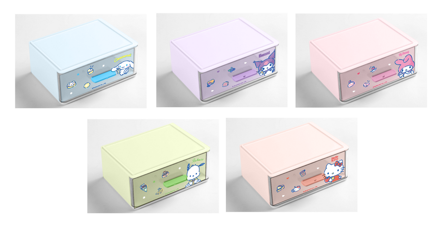 Sanrio characters Storage Drawer (Hello Kitty)