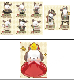 Pochacco Diamond Detective Series Figures Blind Box