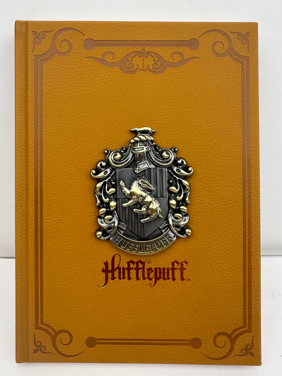 Harry Potter A5 PU Embossment Hardcover Book (96 Sheets) (Hufflepuff)