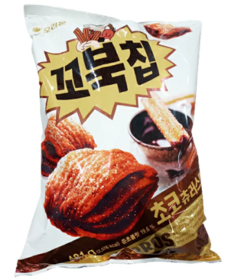 ORION Turtle Chips Choco Churros (80g)
