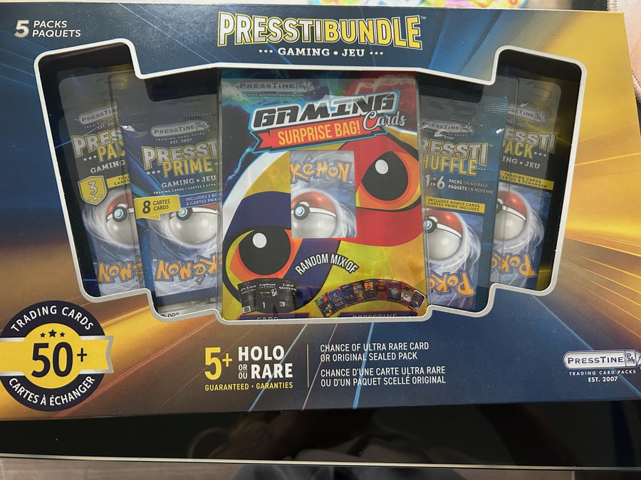 Presstine Pokémon Gaming Box Set