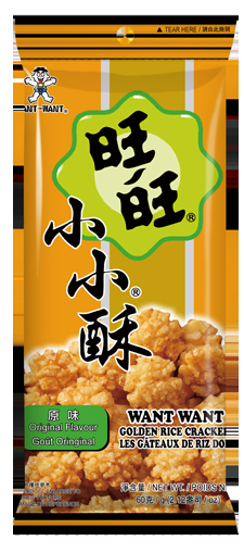 Want Want Golden Rice Cracker Original