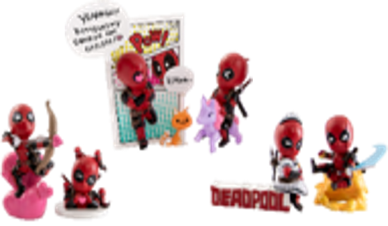 YuMe Deadpool Blind Box - Classic Series - PDQ (6 Units)