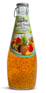 Nutrogusto Basil Seeds with Mixed Fruit Juice