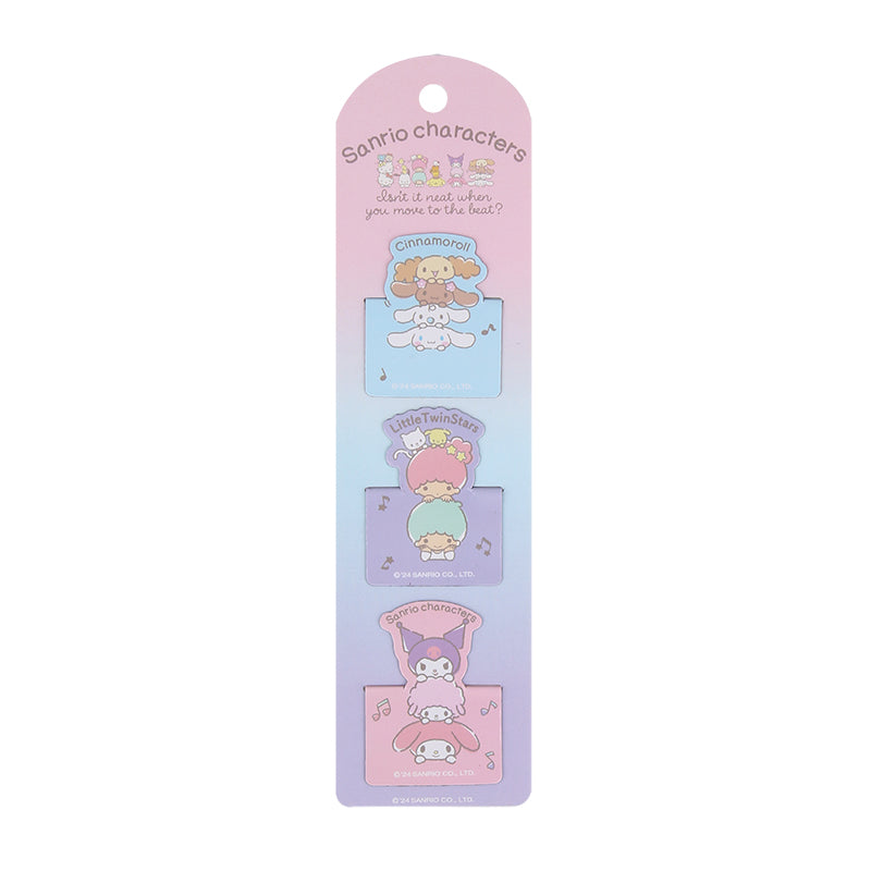Sanrio characters Stacking Fun Collection Soft Magnet Bookmark (B)