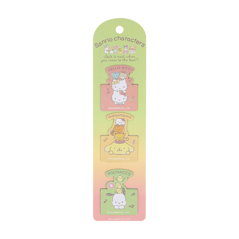 Sanrio characters Stacking Fun Collection Soft Magnet Bookmark (A)