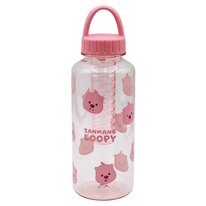 Zanmang Loopy Collection Plastic Bottle (1L)(Pink)