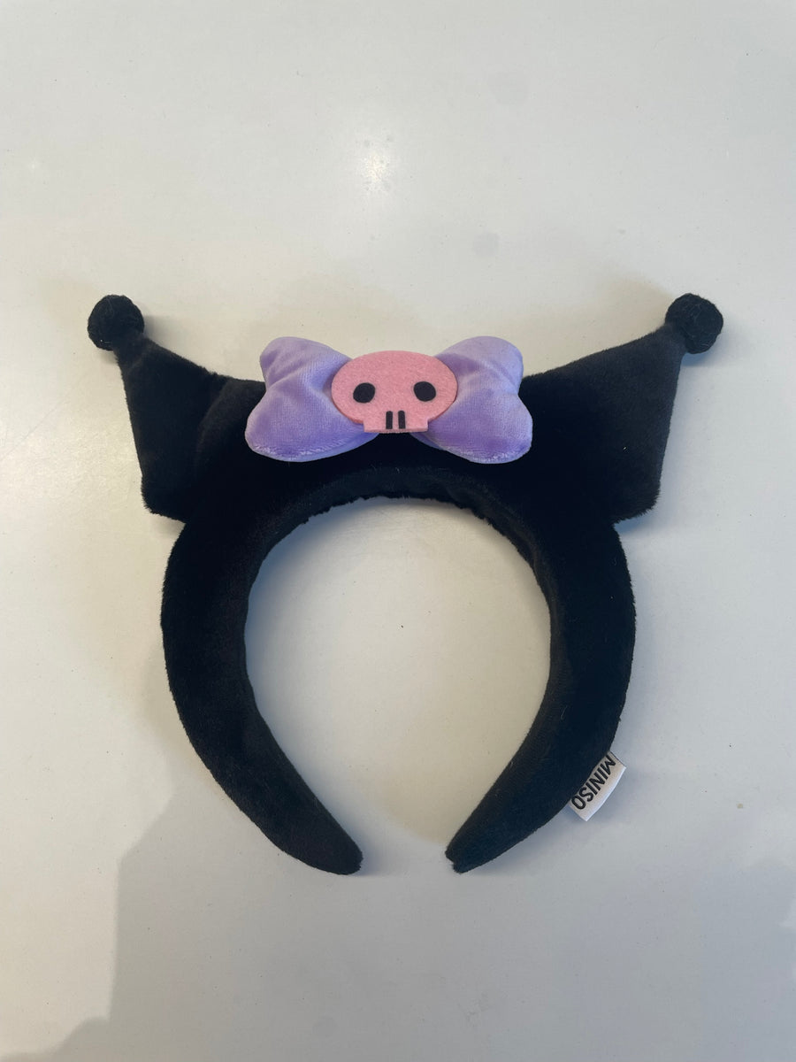 Kuromi Plush Hair Hoop