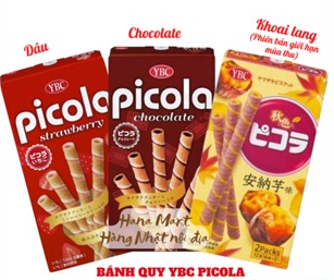 YBC Picola Chocolate Egg Rolls